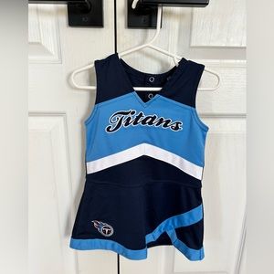 Tennessee Titans toddler cheerleader outfit.  Size 2T.  Great condition.